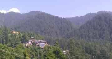 View of Devidarh from mathyan Village